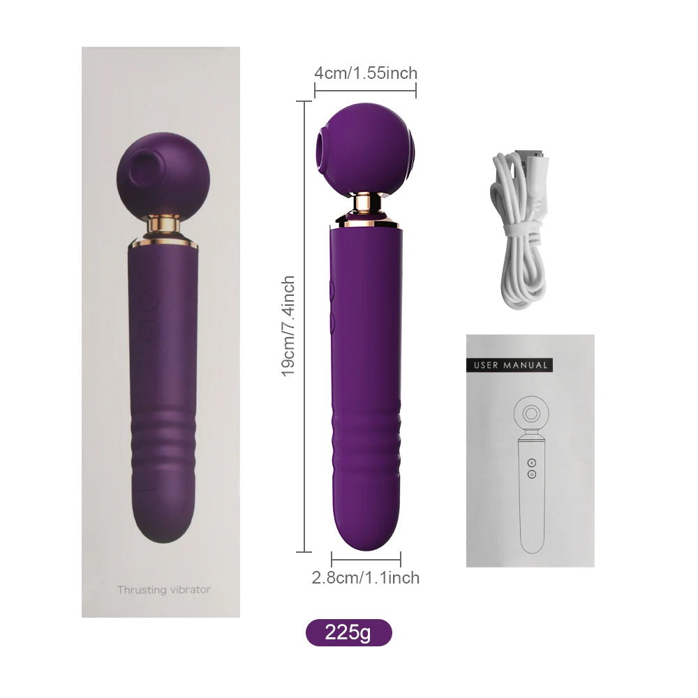 Aphrodite Pulse | Telescopic Wand Stimulator