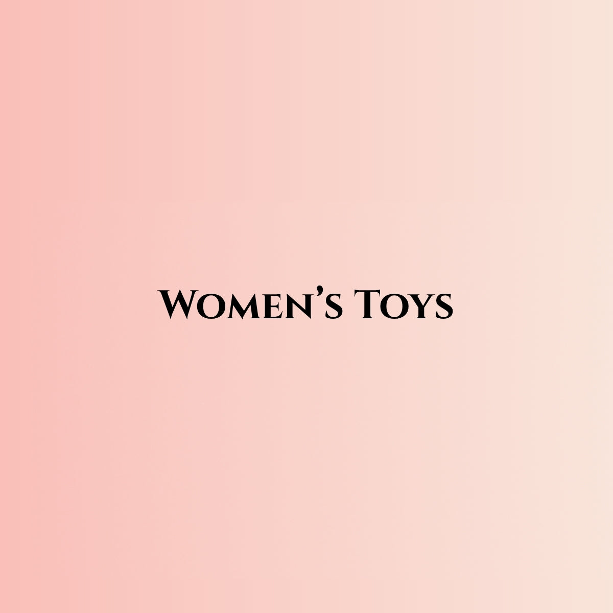 Women's Toys
