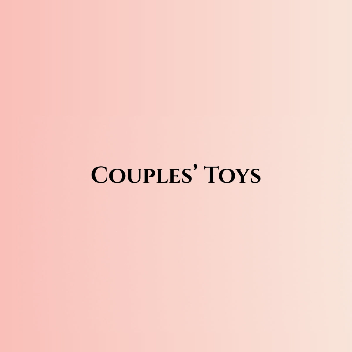 Couples’ Toys