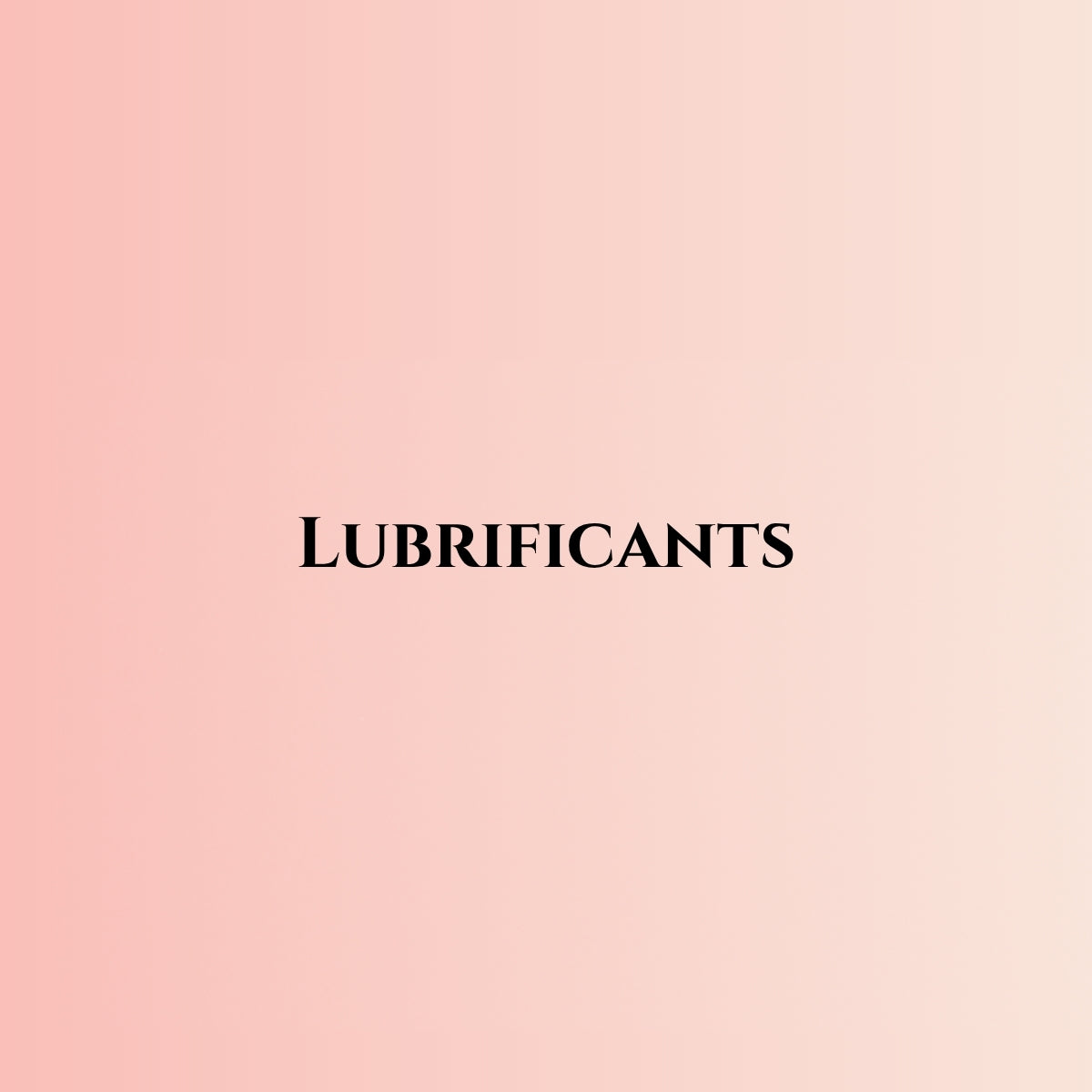 Lubricants