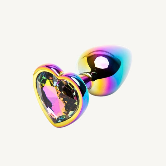Eros Jewel Heart Aluminium Plug