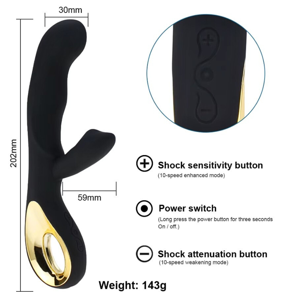 Aphrodite Embrace – Rabbit G-Spot & Clitoral Vibrator