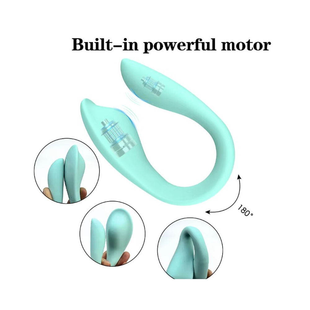 Aphrodite Embrace | U-Shape Remote Control Vibrator