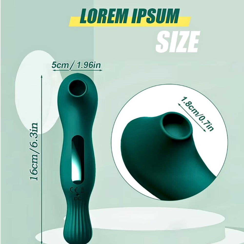 Aphrodite Aura – Dual Suction & Vibration Stimulator