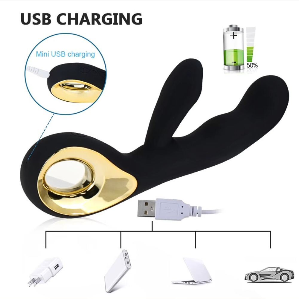 Aphrodite Embrace – Rabbit G-Spot & Clitoral Vibrator