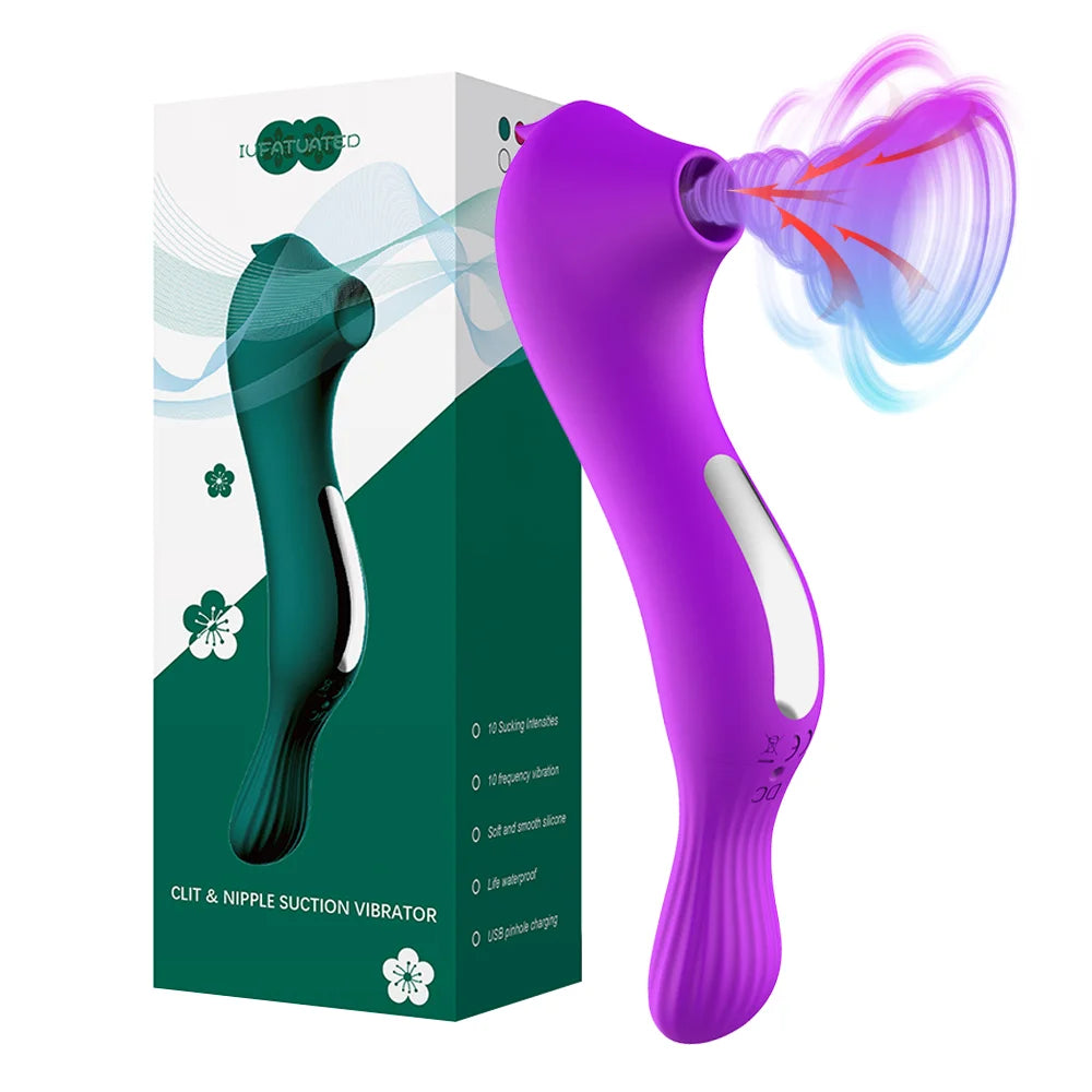Aphrodite Aura – Dual Suction & Vibration Stimulator
