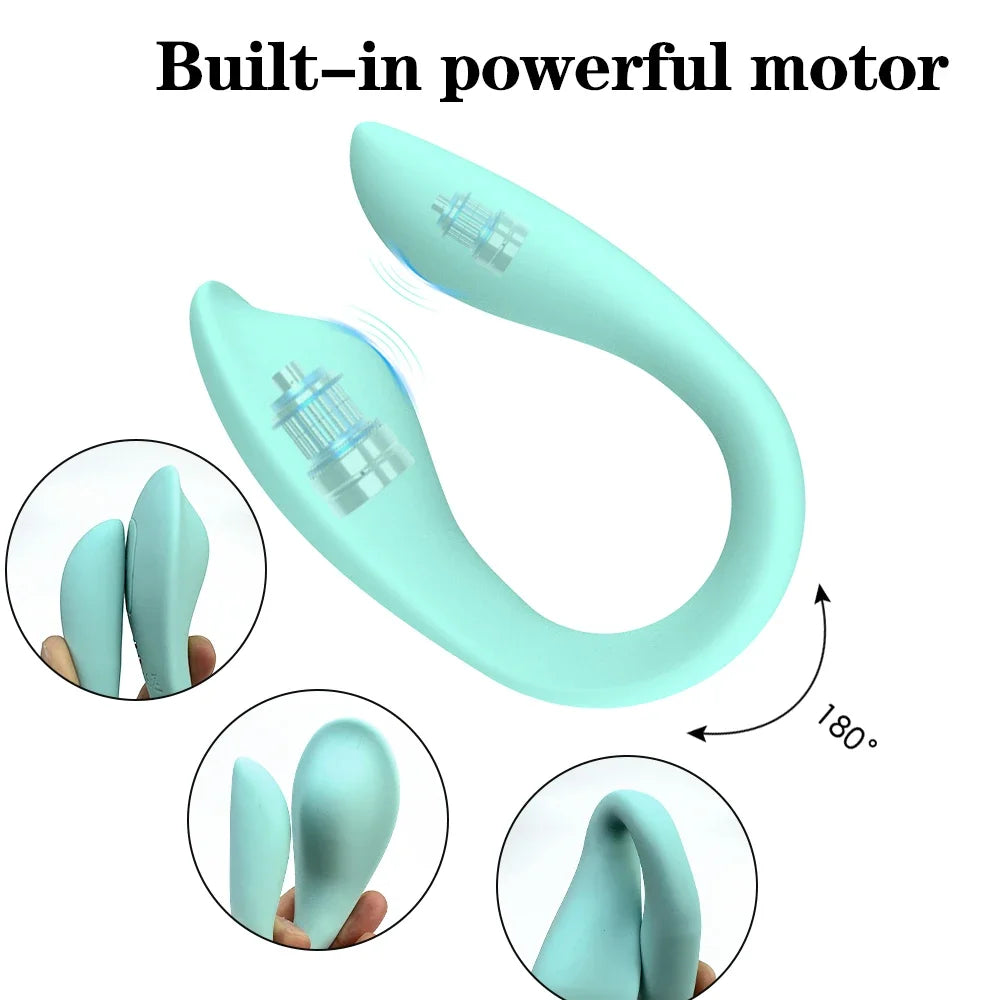 Aphrodite Embrace | U-Shape Remote Control Vibrator