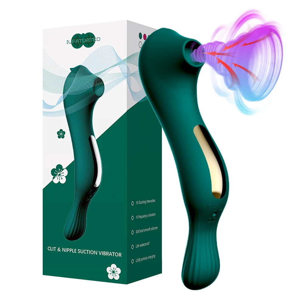 Aphrodite Aura – Dual Suction & Vibration Stimulator