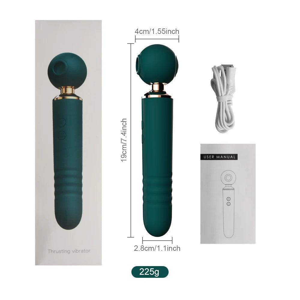 Aphrodite Pulse | Telescopic Wand Stimulator